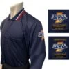 Indiana (IHSAA) Long Sleeve Umpire Shirt - Navy -Ump Attire Clothing Store USA301IN N Indiana Long Sleeve Umpire Shirt Navy 1