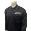 New Jersey (NJSIAA) Long Sleeve Umpire Shirt - Black -Ump Attire Clothing Store USA301NJ BK
