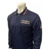 New Jersey (NJSIAA) Long Sleeve Umpire Shirt - Navy -Ump Attire Clothing Store USA301NJ N