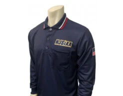 New Jersey (NJSIAA) Long Sleeve Umpire Shirt - Navy