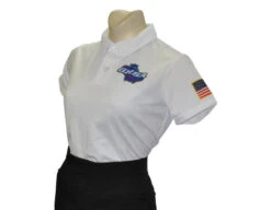 Georgia (GHSA) Women's Short Sleeve Volleyball / Swimming Referee Shirt - White