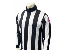 Missouri (MSHSAA) 2 1/4" Stripe Foul Weather Football Referee Shirt