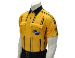 Georgia (GHSA) Short Sleeve Soccer Referee Shirt - Gold