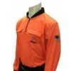 Alabama (AHSAA) Long Sleeve Soccer Referee Shirt - Fluorescent Orange -Ump Attire Clothing Store USA901AL FO Alabama AHSAA Long Sleeve Soccer Referee Shirt Fluorescent Organge