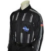 Georgia (GHSA) Long Sleeve Soccer Referee Shirt - Black -Ump Attire Clothing Store USA901GA BK