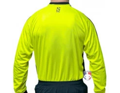 Smitty NCAA Men's Long Sleeve Soccer Shirt - Yellow -Ump Attire Clothing Store USA901NCAA SY Smitty NCAA Men s Long Sleeve Soccer Shirt Yellow worn back