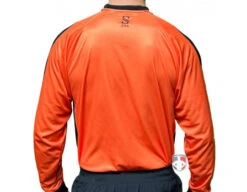 Smitty NCAA Men's Long Sleeve Soccer Shirt - Orange -Ump Attire Clothing Store USA901NCAA VO Smitty NCAA Men s Long Sleeve Soccer Shirt Orange worn back