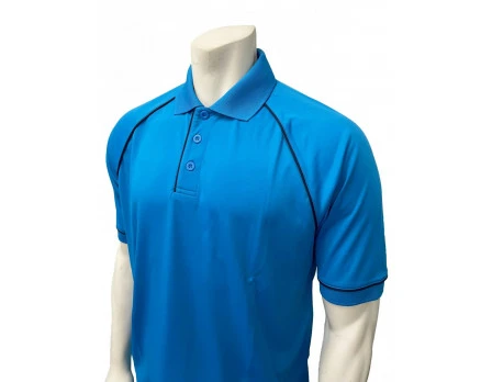 Smitty Men's Mesh Volleyball Referee Shirt - Bright Blue 3 Smitty Men's Mesh Volleyball Referee Shirt - Bright Blue