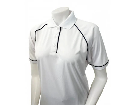 Smitty Women's Mesh Volleyball Referee Shirt - White 3 Smitty Women's Mesh Volleyball Referee Shirt - White