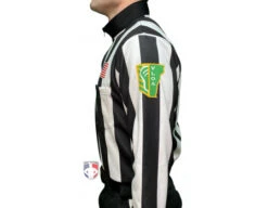 Vermont (VLOA) 2" Stripe Foul Weather Referee Shirt -Ump Attire Clothing Store Vermont Thermal Long Sleeve football