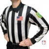 Vermont (VLOA) 2" Stripe Long Sleeve Referee Shirt
