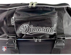 Diamond Ultimate 33" Wheeled Umpire Equipment Bag With Telescopic Handle 22 Diamond Ultimate 33" Wheeled Umpire Equipment Bag With Telescopic Handle -Ump Attire Clothing Store WHLDLX UMP 33 Diamond Ultimate 33 Wheeled Umpire Equipment Bag with Telescopic Handle Close Up Pocket