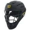 Wilson MLB Pro Stock Titanium Umpire Helmet 2 Wilson MLB Pro Stock Titanium Umpire Helmet -Ump Attire Clothing Store WTA5800BL Wilson MLB Pro Stock Titanium Umpire Helmet Default