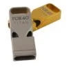 Fox 40 Titan Referee Whistle -Ump Attire Clothing Store WTITAN Fox 40 Titan Referee Whistle Titanium and Gold Default Image 3
