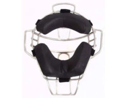 Diamond Silver Big League Aluminum Umpire Mask With Leather -Ump Attire Clothing Store dfm bl sv inside z