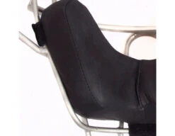 Diamond Silver Big League Aluminum Umpire Mask With Leather -Ump Attire Clothing Store dfm padding close z 1