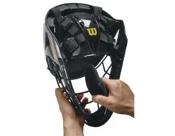 Wilson MLB Pro Stock Steel Umpire Helmet 12 Wilson MLB Pro Stock Steel Umpire Helmet -Ump Attire Clothing Store wta5801bl pro stock umpire helmet steel bl ye pads